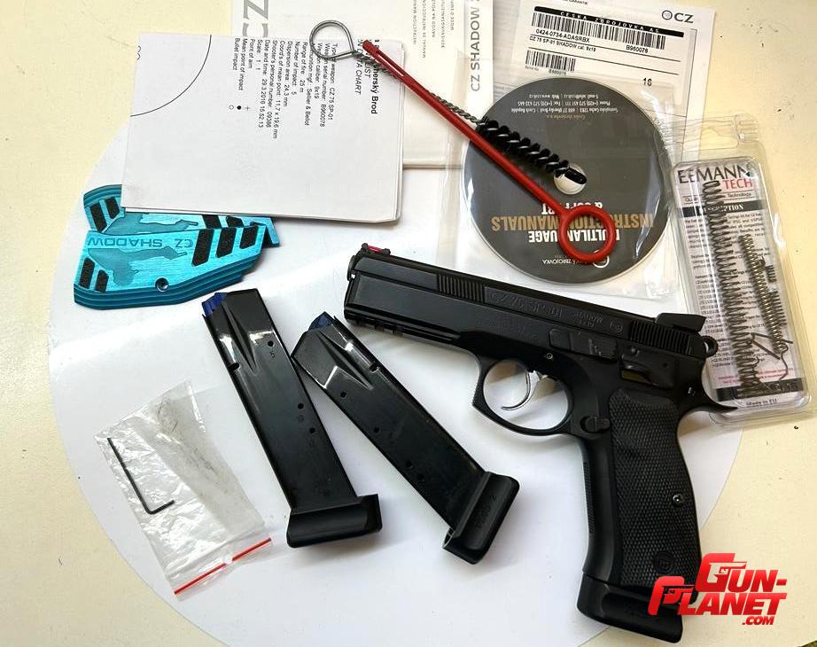 CZ 75 Sp-01 Shadow cal 9mm