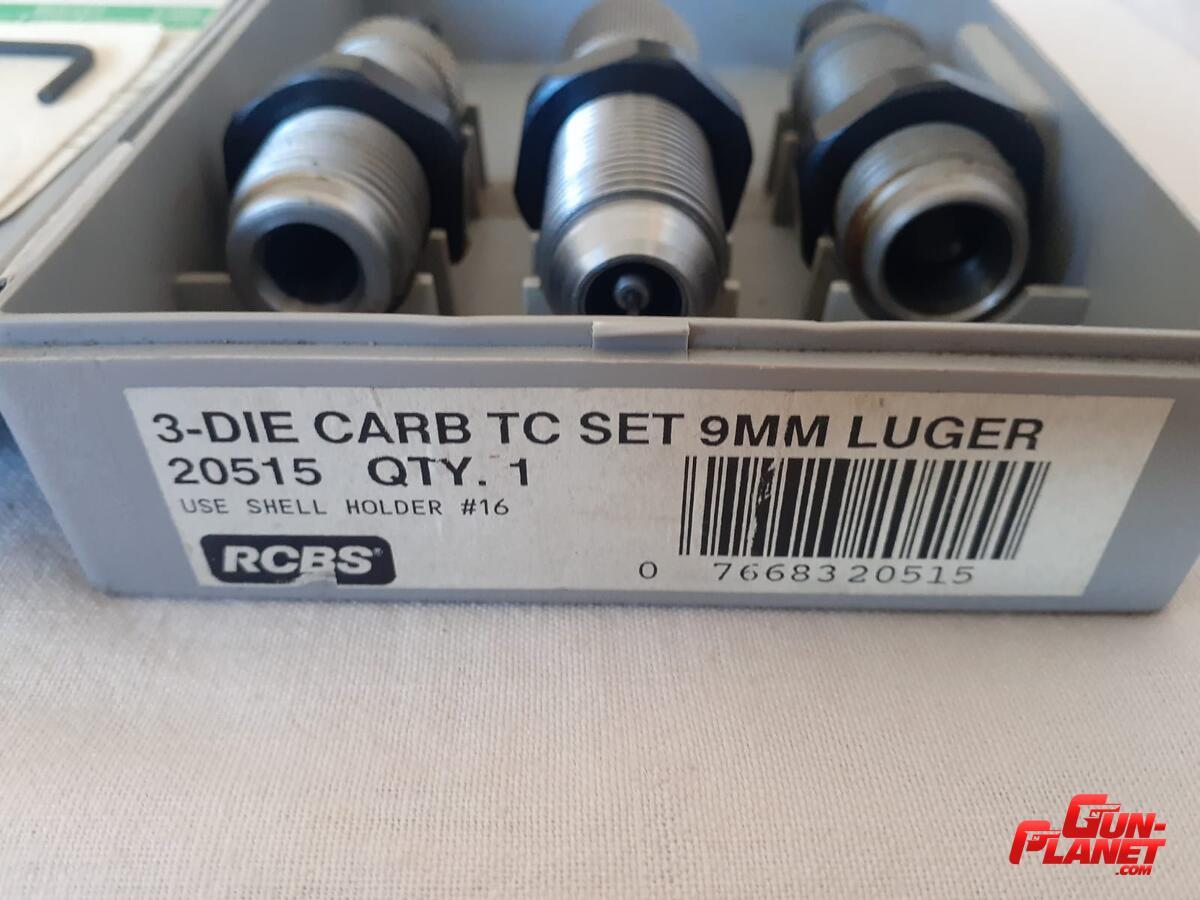 RCBS CARBIDE DIES Cal. 9 mm Para