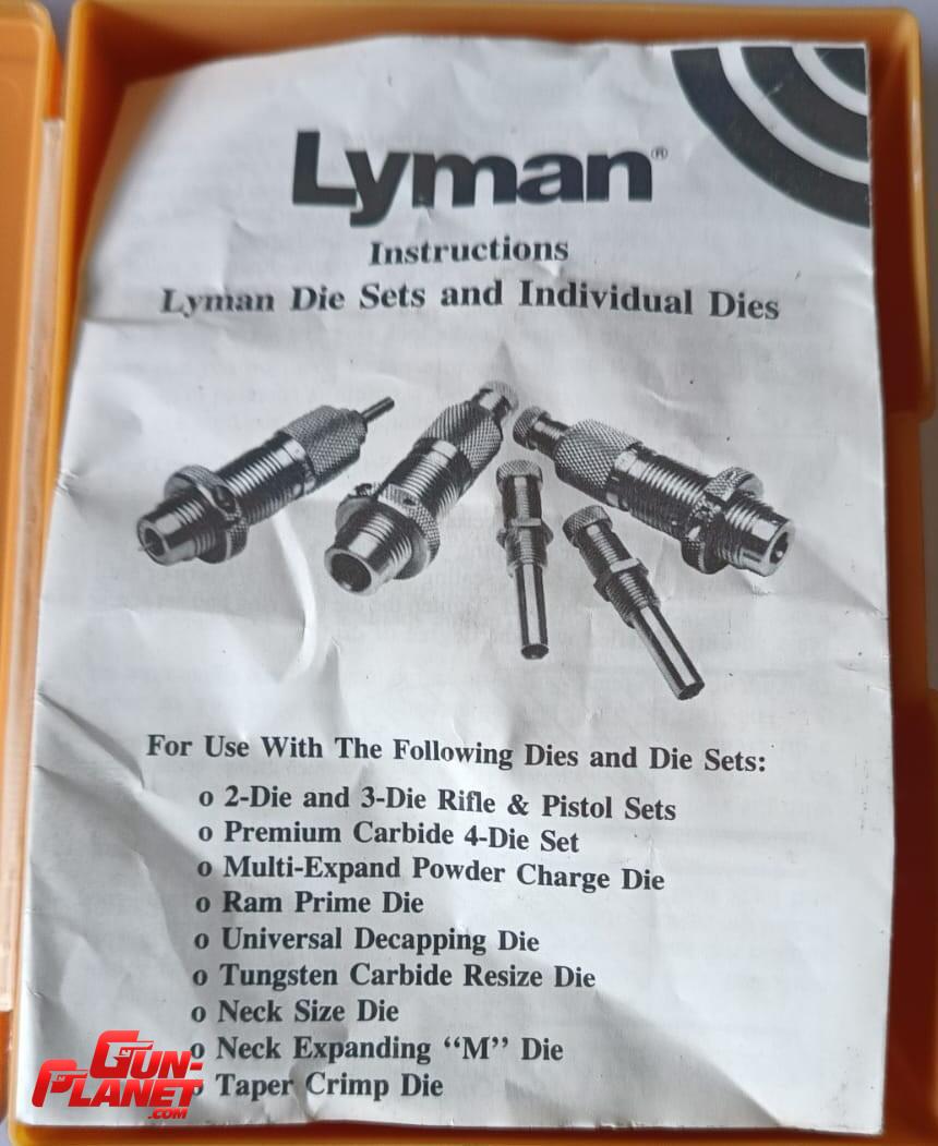 Lyman DIES CAL 7X57 MM MAUSER, DOS CUERPOS