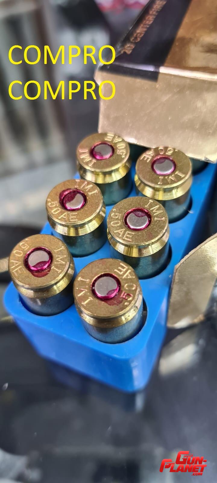 Insumos y dies para Desert Eagle cal .50 AE