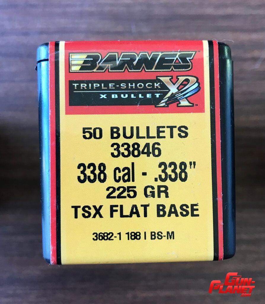Barnes puntas TSX cal .338
