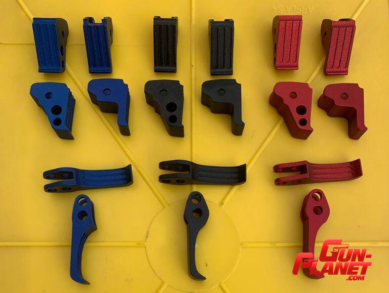 Von Custom  Colas de disparador rectas Match x Bersa