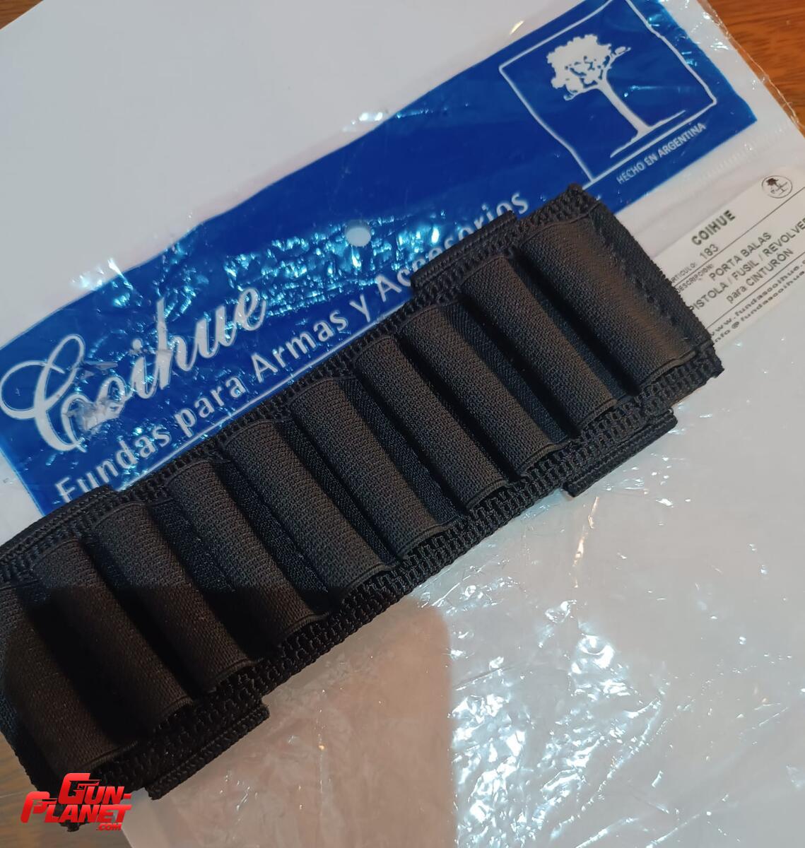  PORTA BALAS TODO CALIBRE DE CINTURA MARCA COIHUE