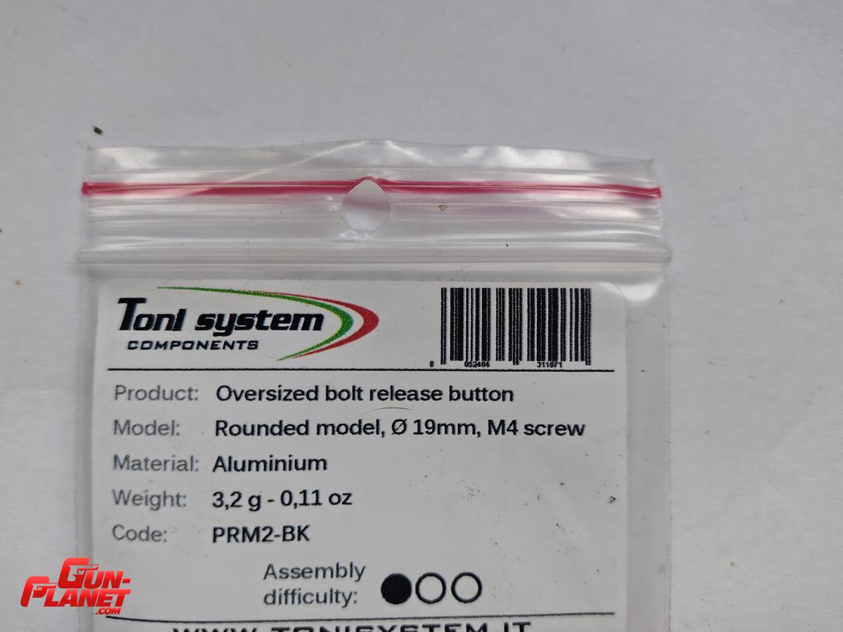 Toni System Botón sobredimensionado liberador escopeta 19mm 