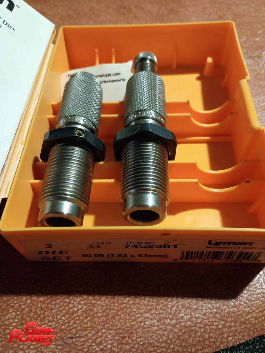 Lyman dies cal 30 06 . (7.62 x 63mm)