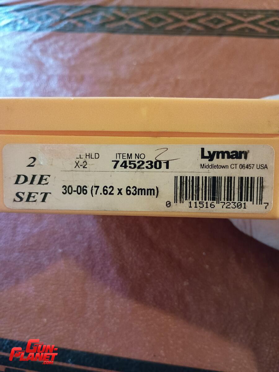 Lyman dies cal 30 06 . (7.62 x 63mm)