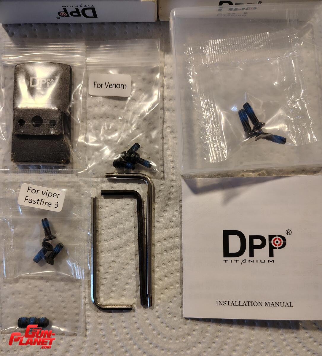  PLACA ADAPTADORA DPP REFLEX SIGHT MOUNT S&W MP