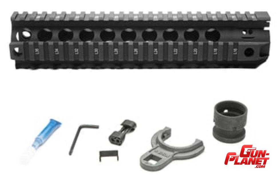  Guardamano AR-15/M4 o PCC sistema AR - Bravo Company Manufacturing QRF-10 Quad Rail Free Float