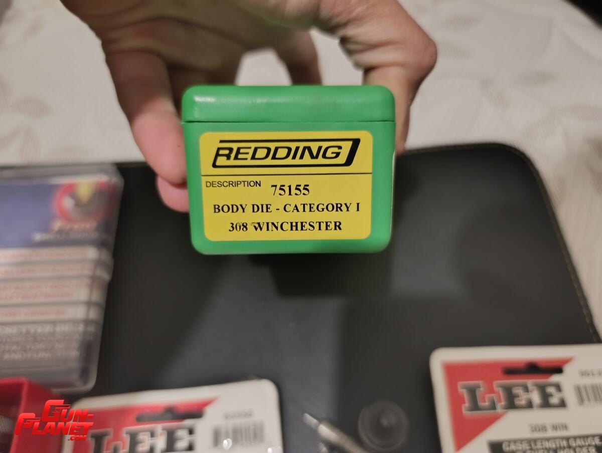  Kit de Dies Lee y Redding .308 + Accesorios