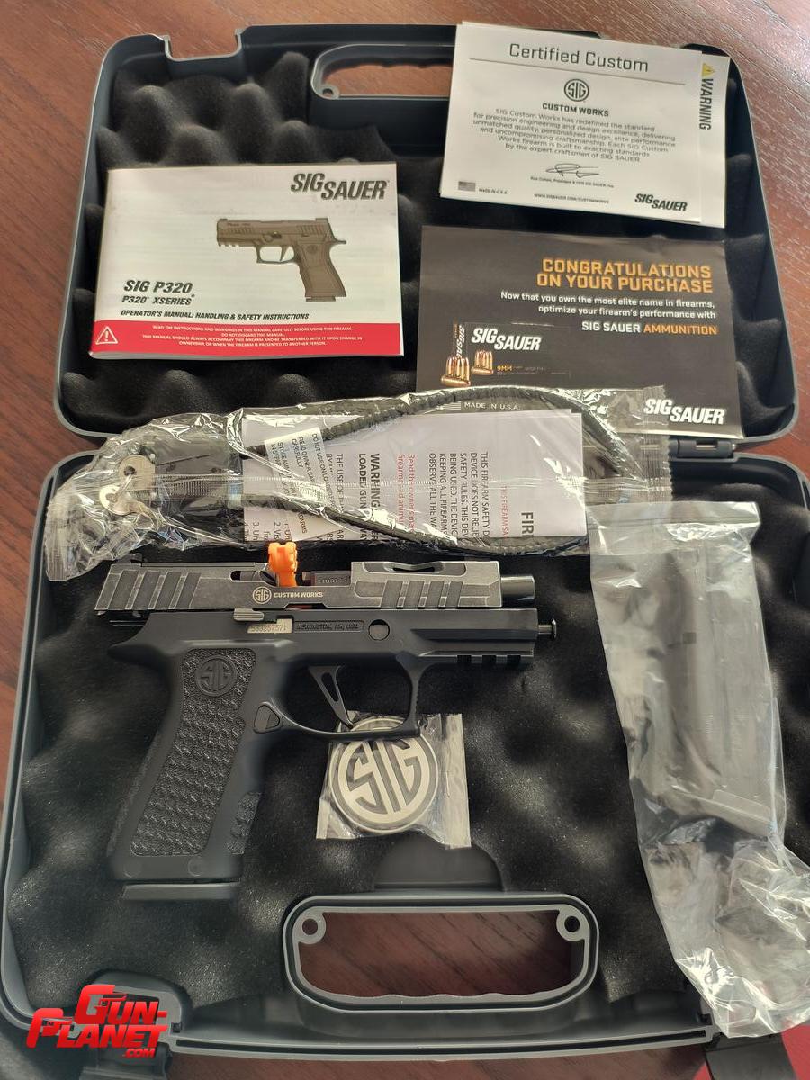 Sig Sauer P 320 SERIE X SPECTRE CUSTOM WORK 