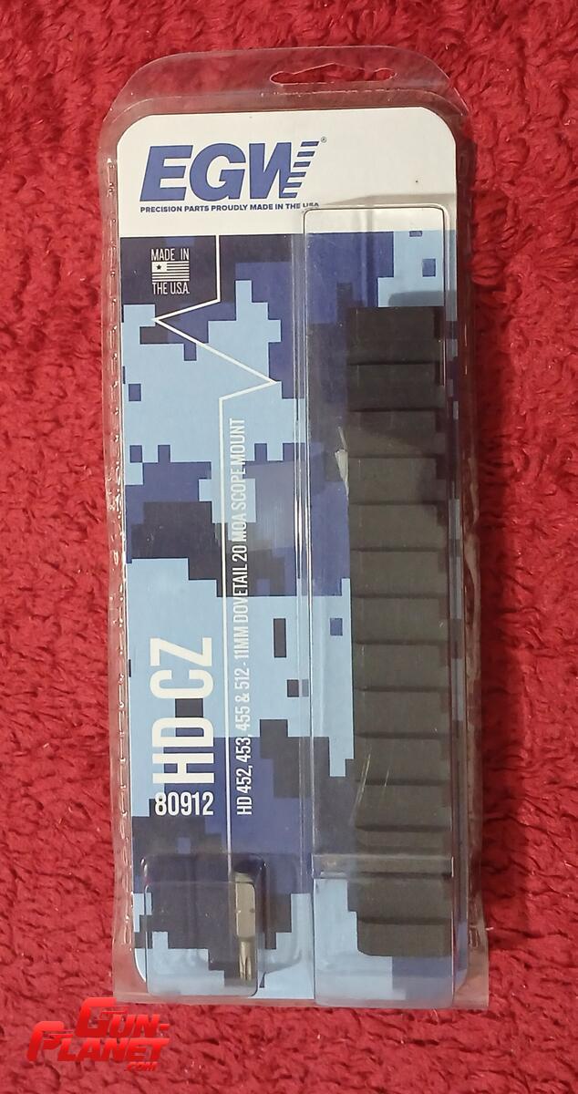 EGW Riel para  CZ 452, 453, 455 y 512