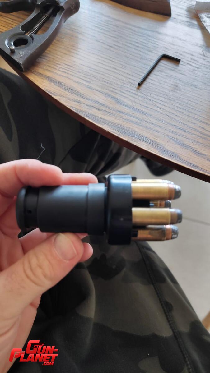 Safariland CD2 speedloader para S&W 27, Colt Python,  etc