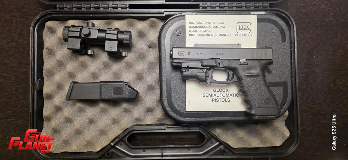Glock 21 GEN 3 Cal: 45 ACP