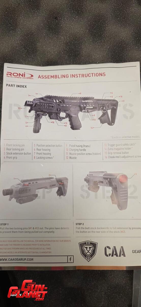 CAA Kit RONI para Glock 21
