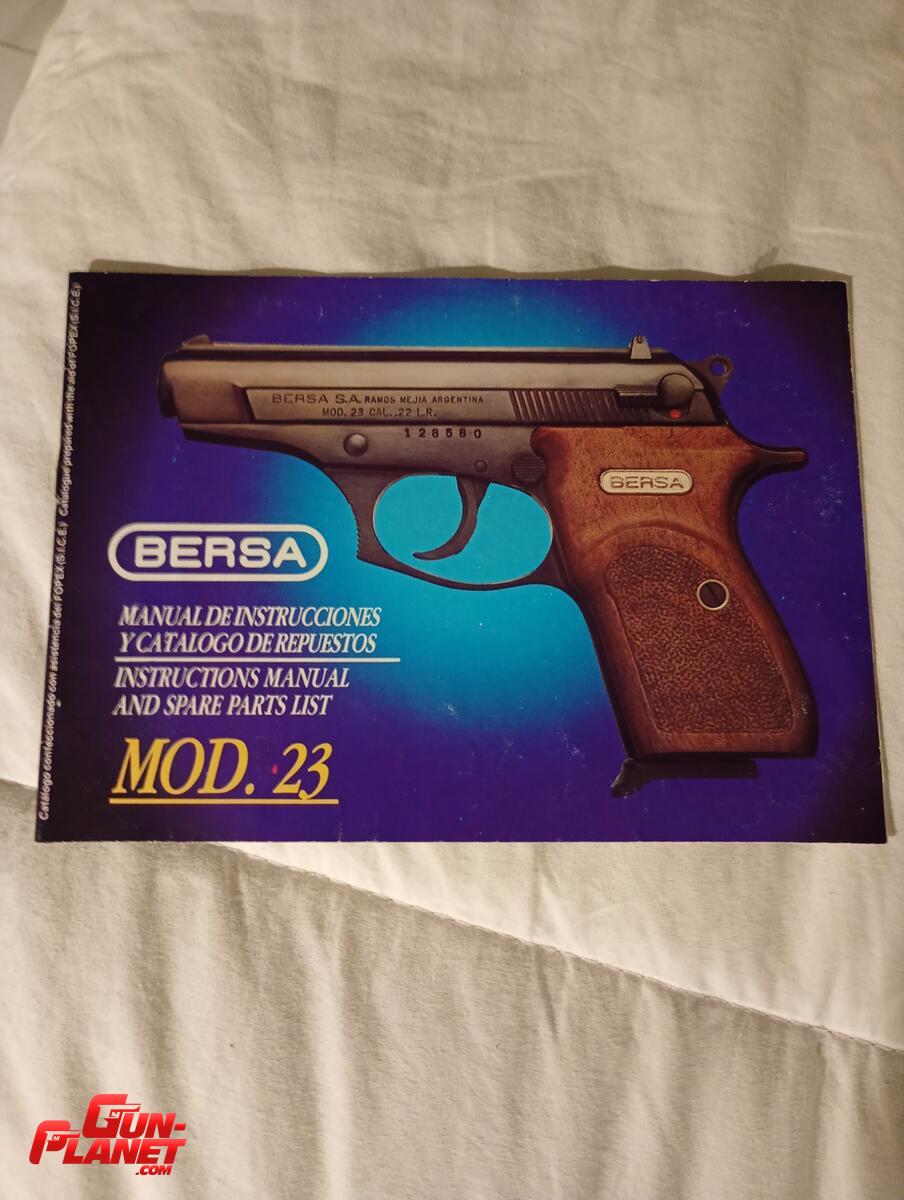  - Manual Bersa 23