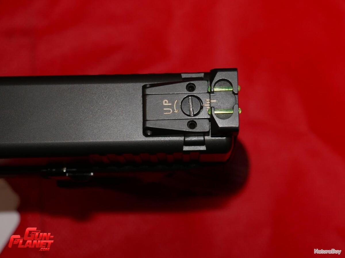 COMPRO Alza regulable y guion de fibra para Glock
