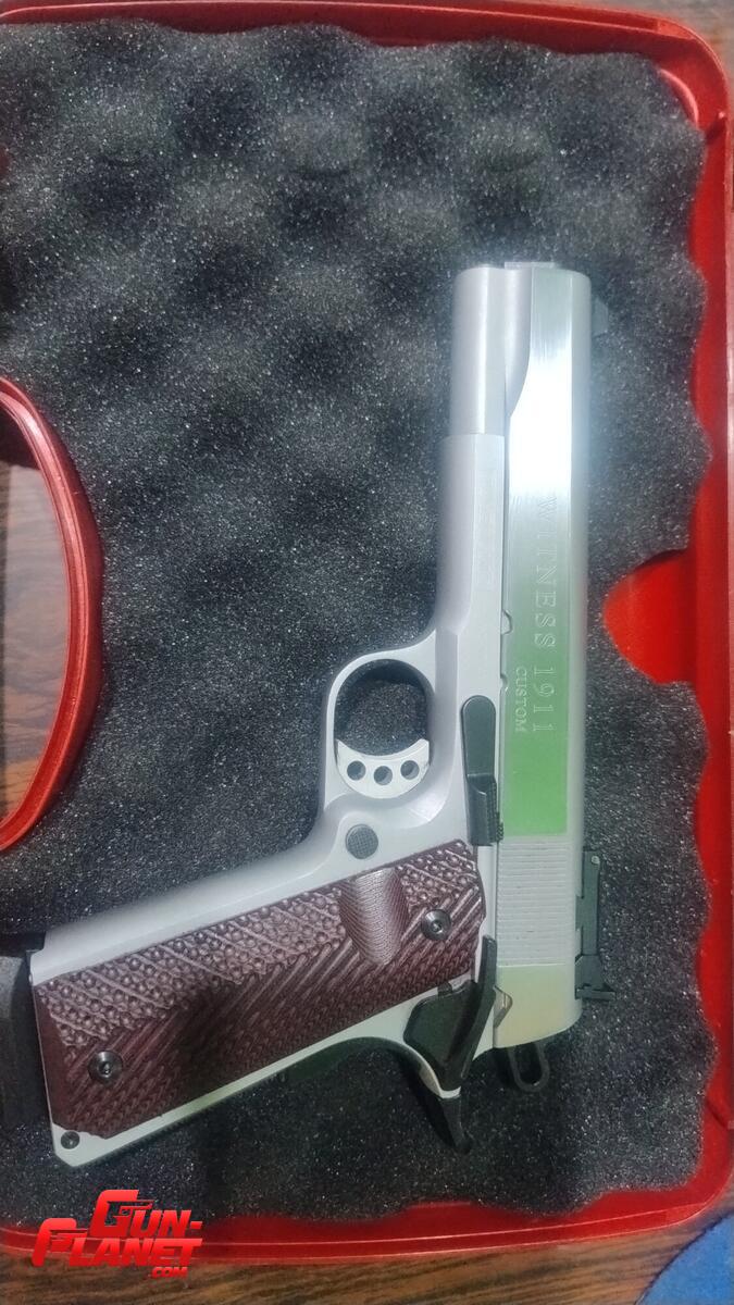 Tanfoglio Witness 1911 9mm Custom Inox