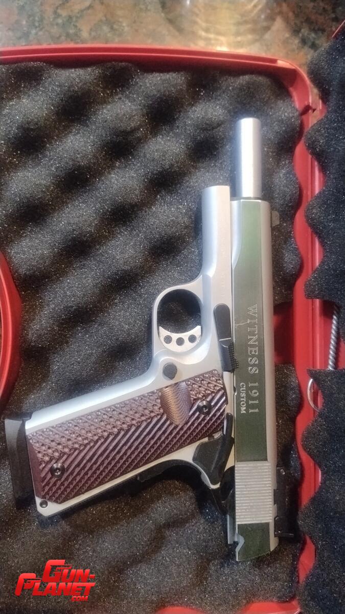 Tanfoglio Witness 1911 9mm Custom Inox