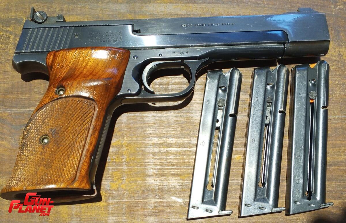 Smith & Wesson Modelo 41 Cal: 22 LR