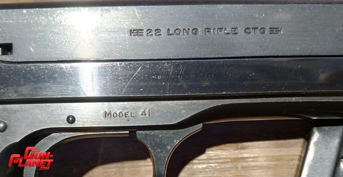 Smith & Wesson Modelo 41