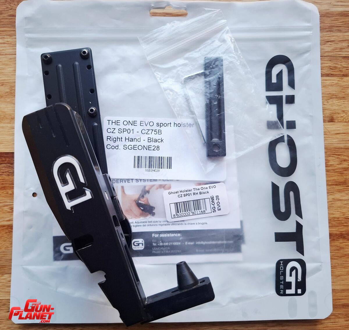 Ghost Funda para Tiro Práctico IPSC CZ SP-01 / CZ 75B