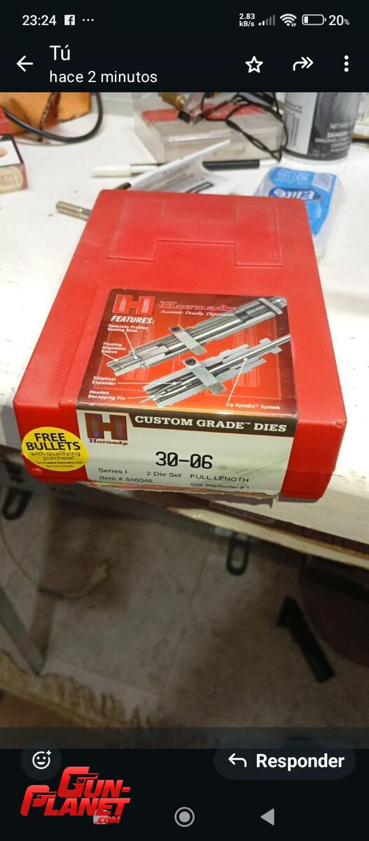 Hornady dies cal 30-06