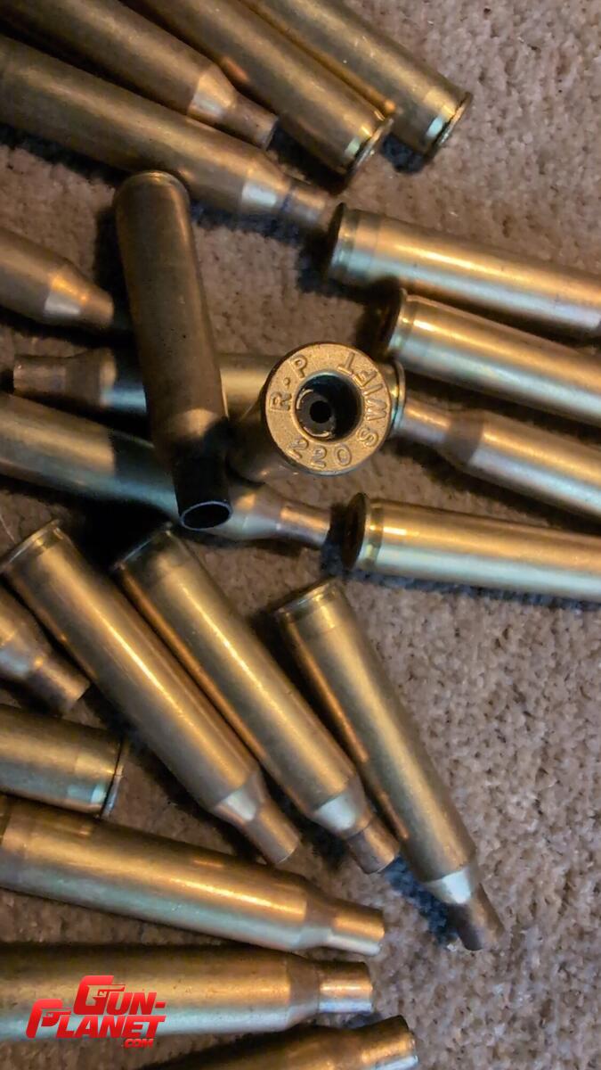 Remington 40 vainas 220 SWIFT