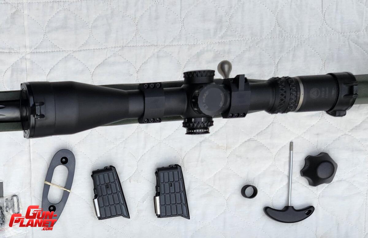 Burris XTR III 5.5-30x56mm iluminado. Tubo de 34mm