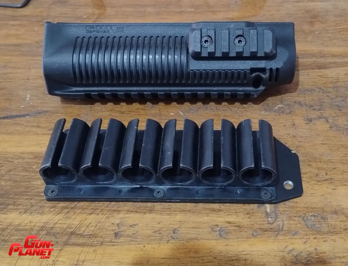 FAB Defense Chimaza y porta cartuchos Remington 870