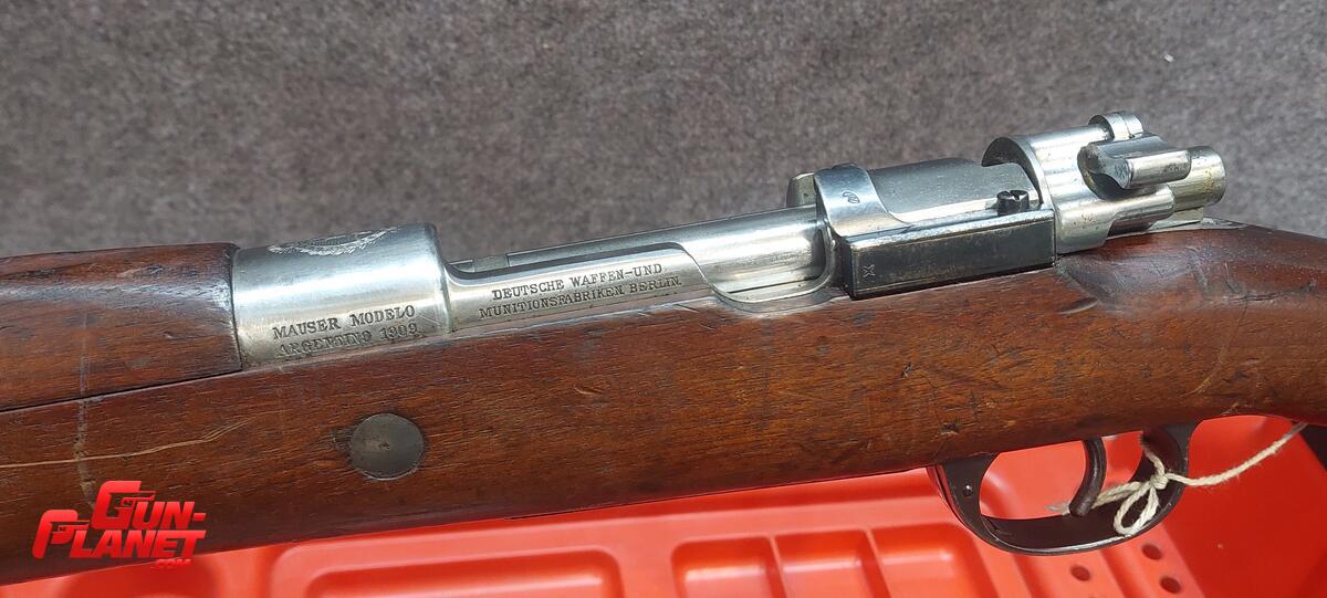 DWM Mauser Arg. 1909 Carabina Caballeria.