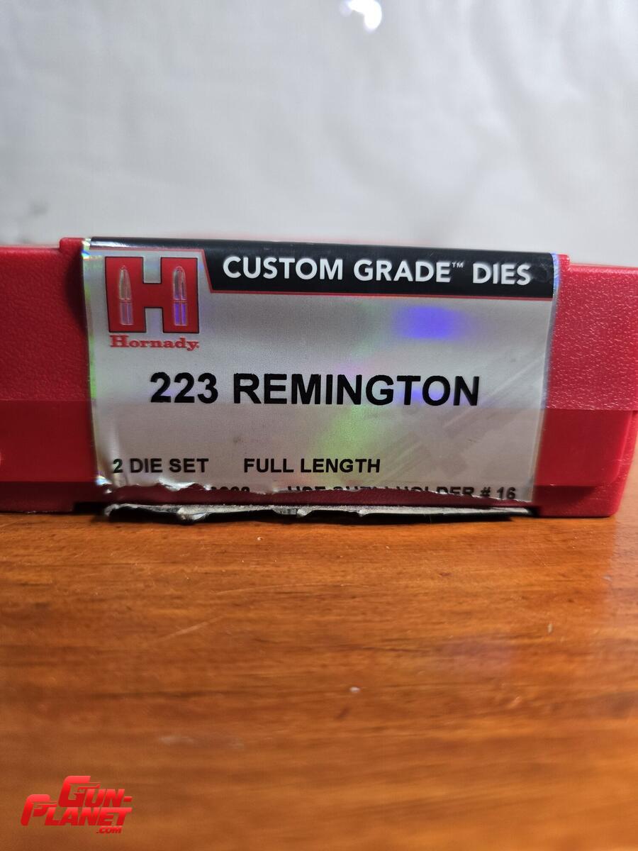 Hornady .223 Die Set Cal: 223