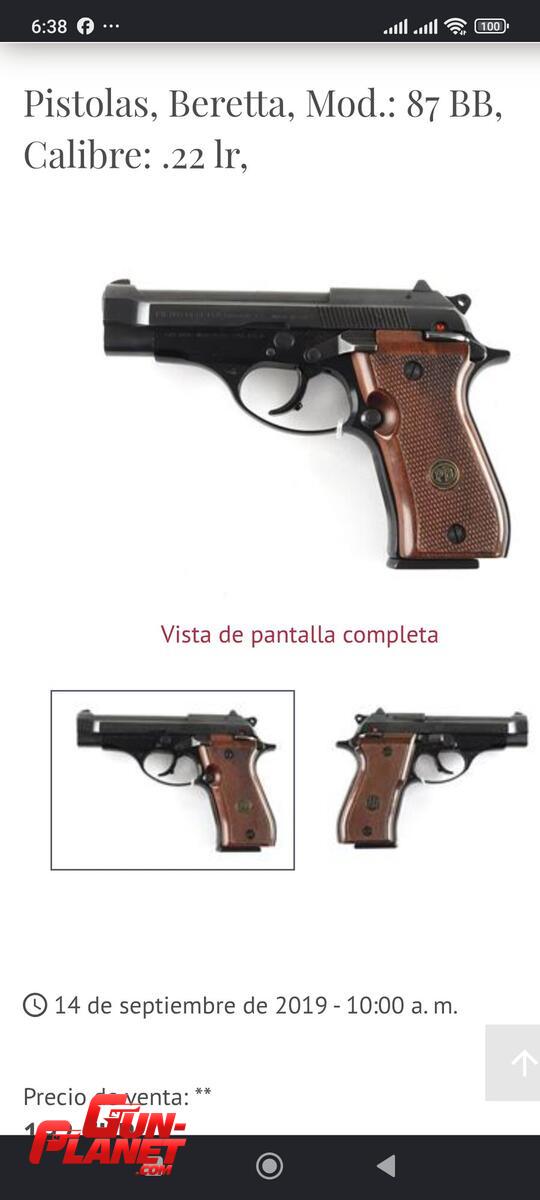 COMPRO Beretta 84  BB