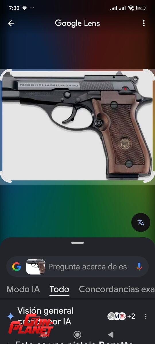 COMPRO Beretta 87 cheetah  BB