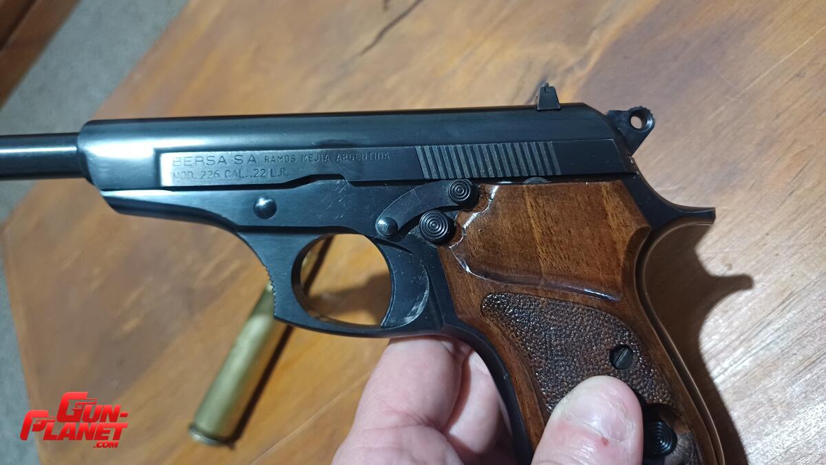 Bersa 22-6 sin uso