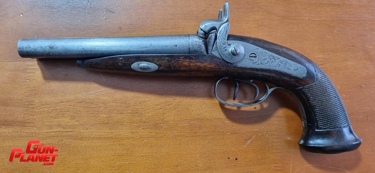  Pistola avancarga 1850 yuxtapuesta 