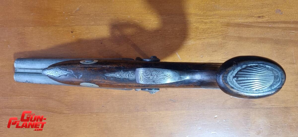  Pistola avancarga 1850 yuxtapuesta 