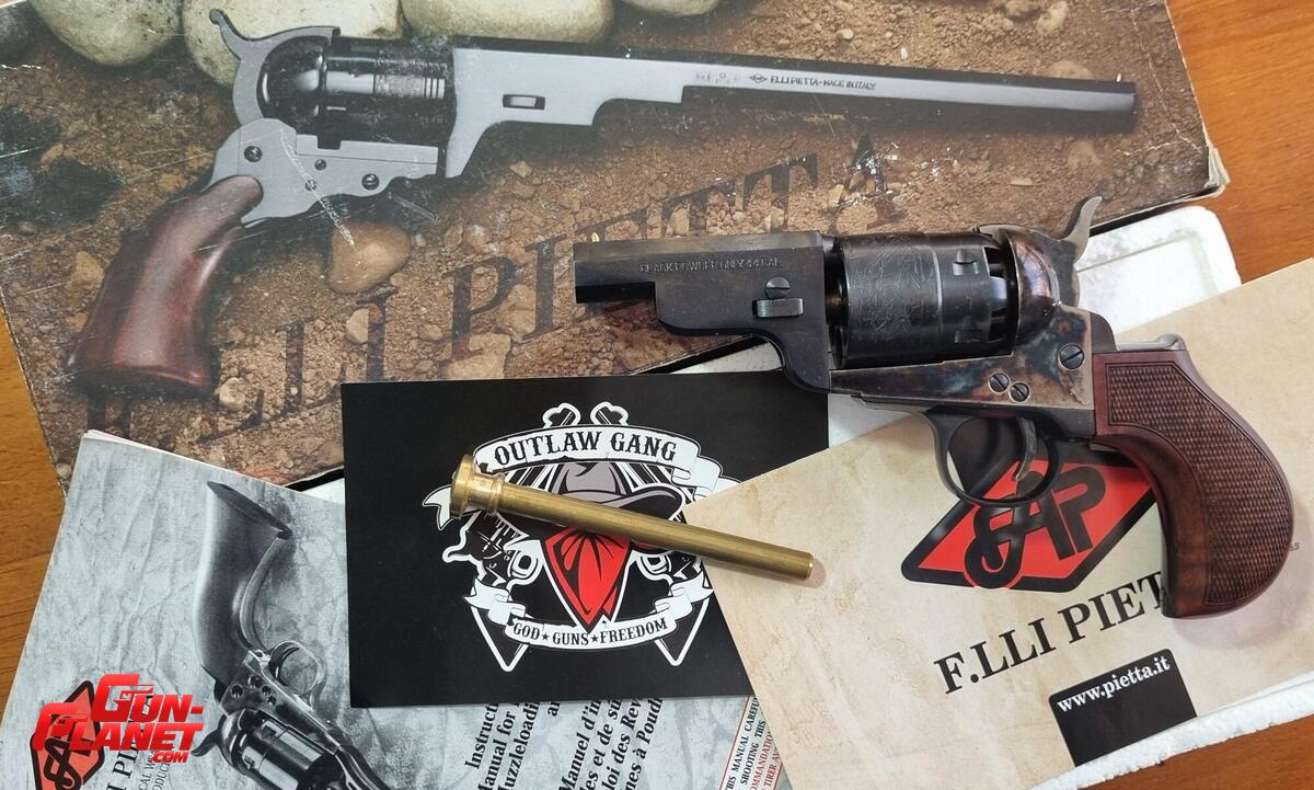 Pietta 1851 navy yank snubnose 