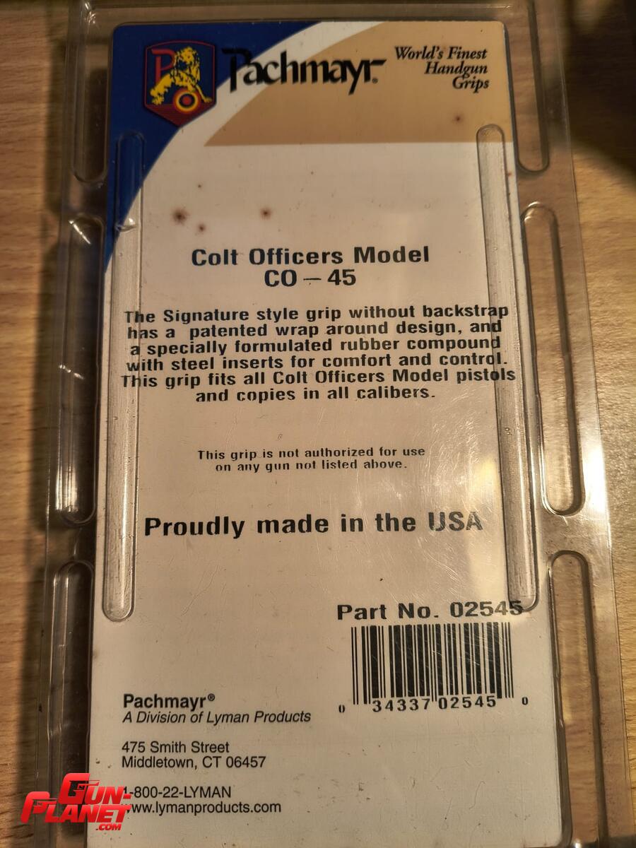 Pachmayr cacha Colt Officer’s 