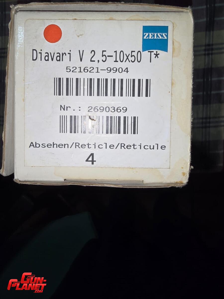 Zeiss Diavari V de 2.5-10 x 50