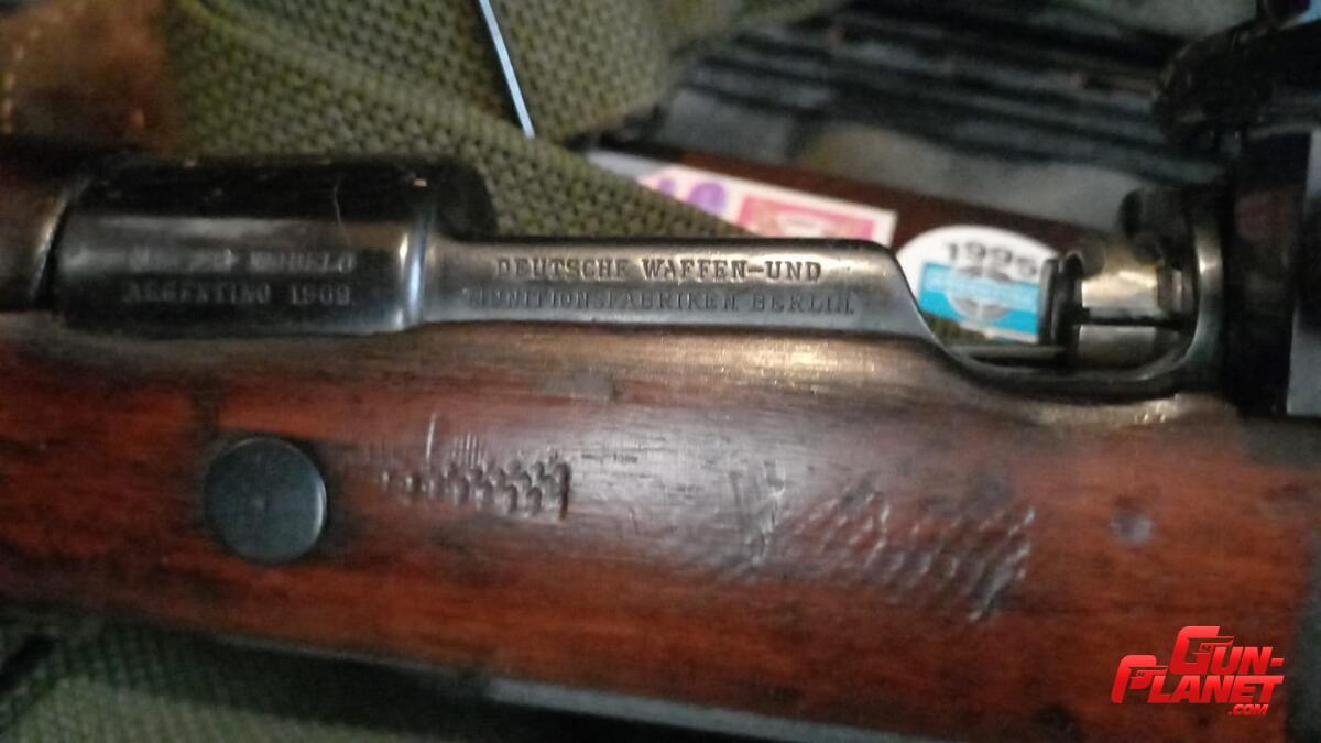 DWM     Fusil Mauser Aleman Infanteria Mod 1909 7,65