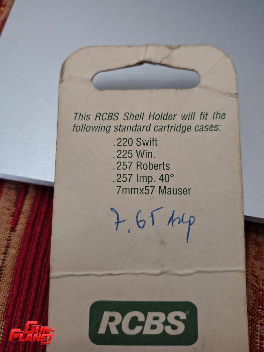 RCBS Shell Holder Rcbs #11 Para .220 Swift ,225win, .257roberts 7x57 Mauser 7,65 Arg