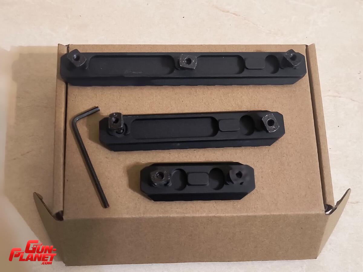  Kit 3 rails picantinny