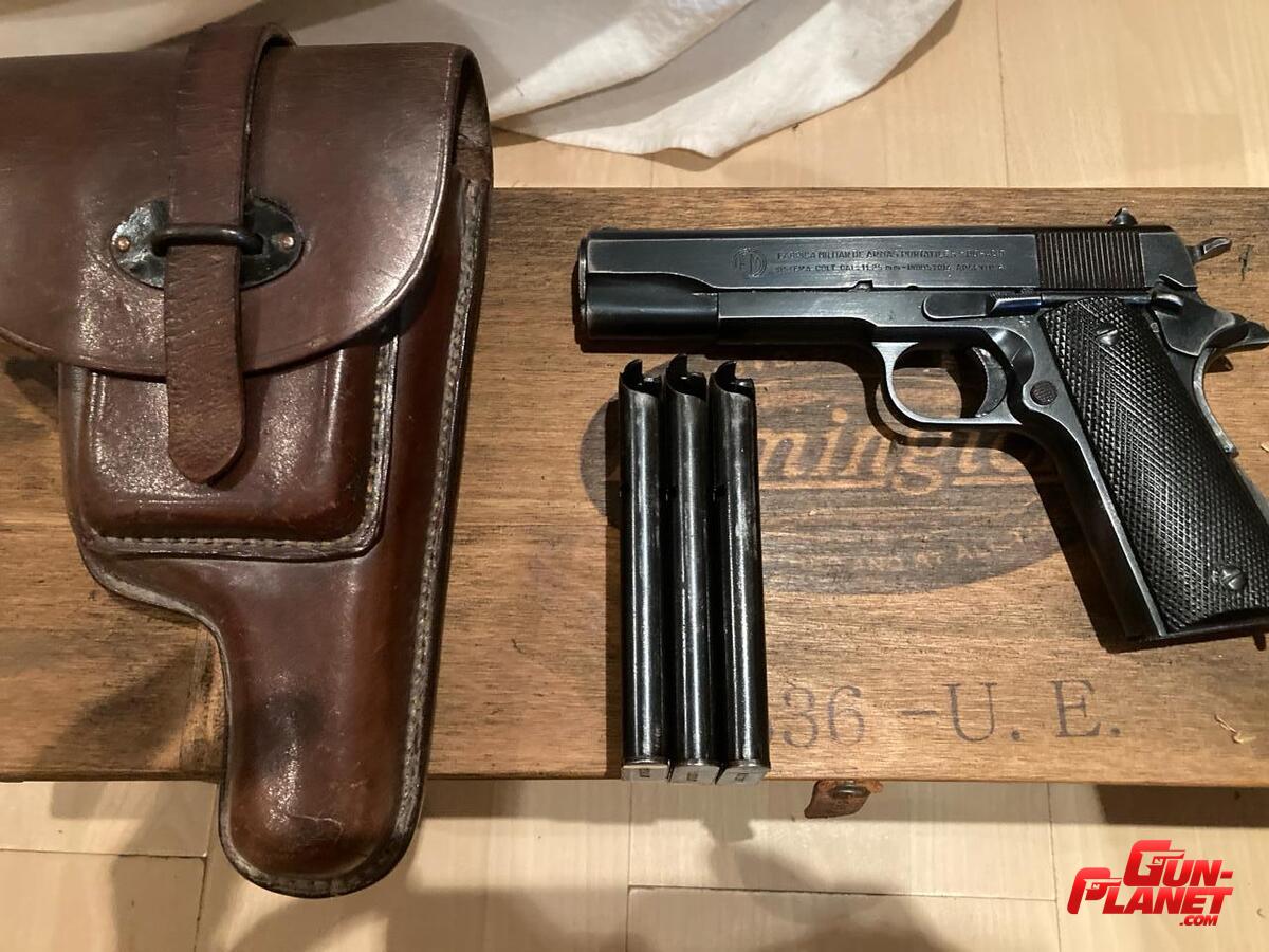 FM Sistema colt 1927 cal 45 ACP Toda original (1911)