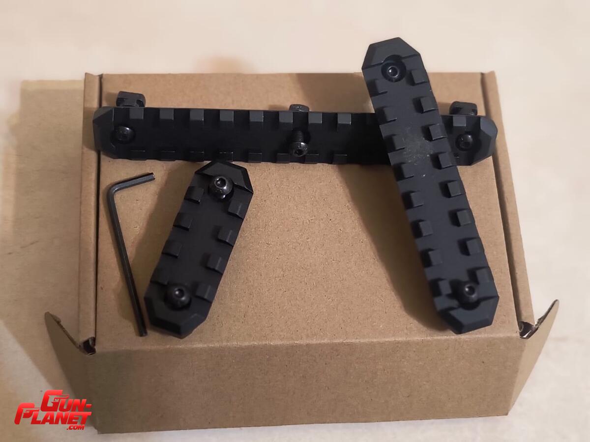  Kit 3 rails picantinny