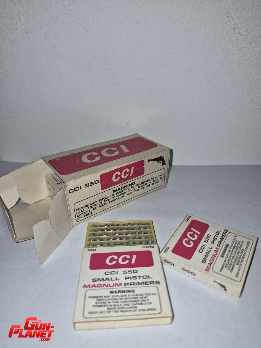 CCI 1000 fulminantes # 550 Small Pistol Magnum