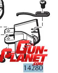 Dillon 550 roller bracket assembly
