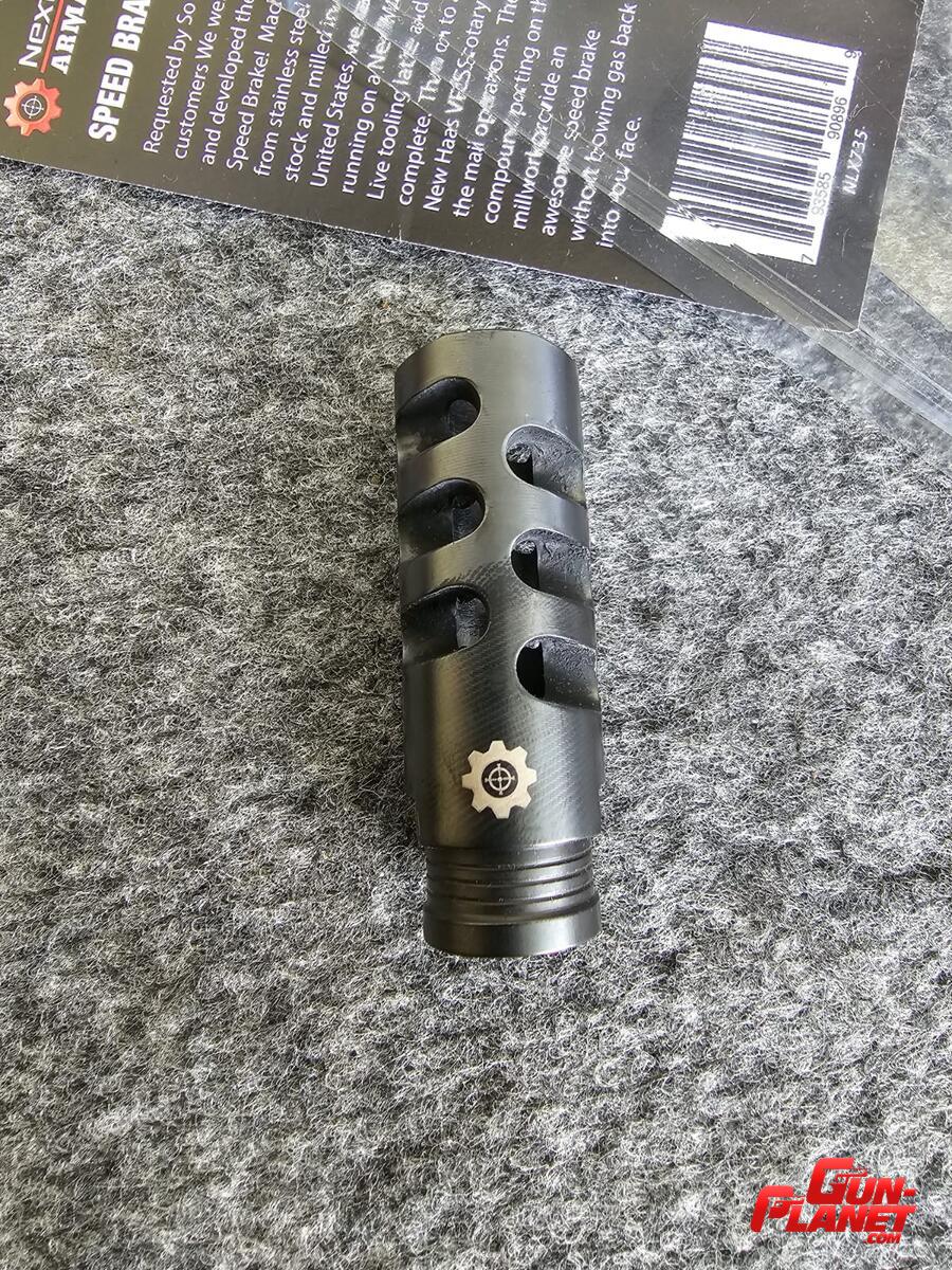 Compensador  next level armament 9mm muzzle brake compensador 9mm 3.5×1 LH for Sig mpx