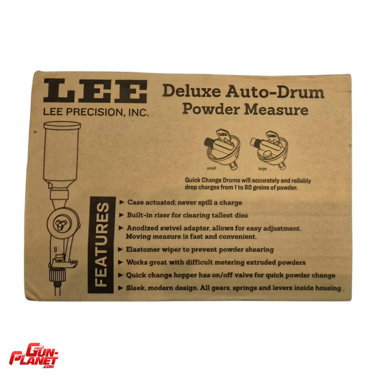 Lee precision tolva de recarga  Deluxe Auto-Drume