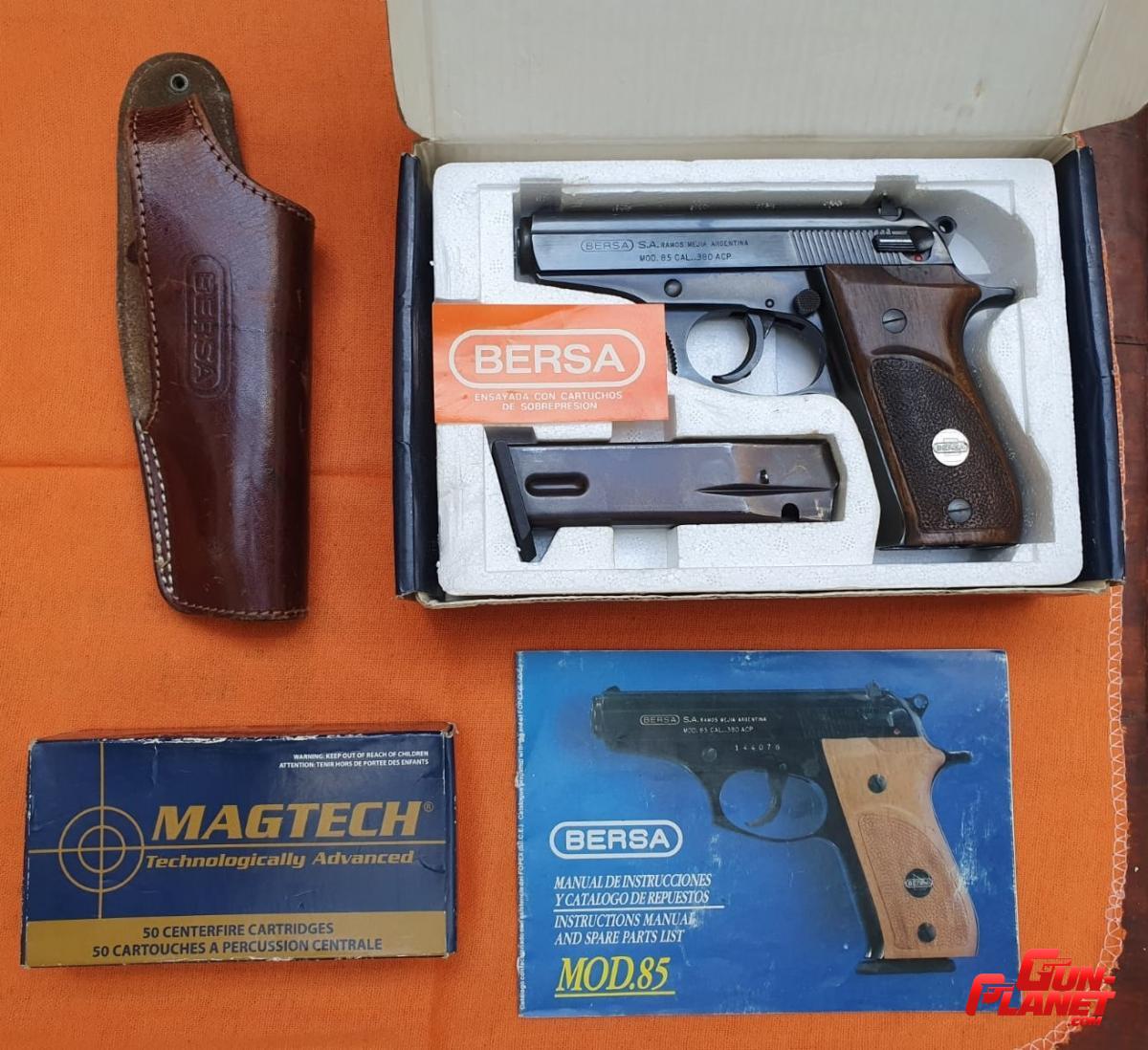 Bersa 85 cal .380 ACP