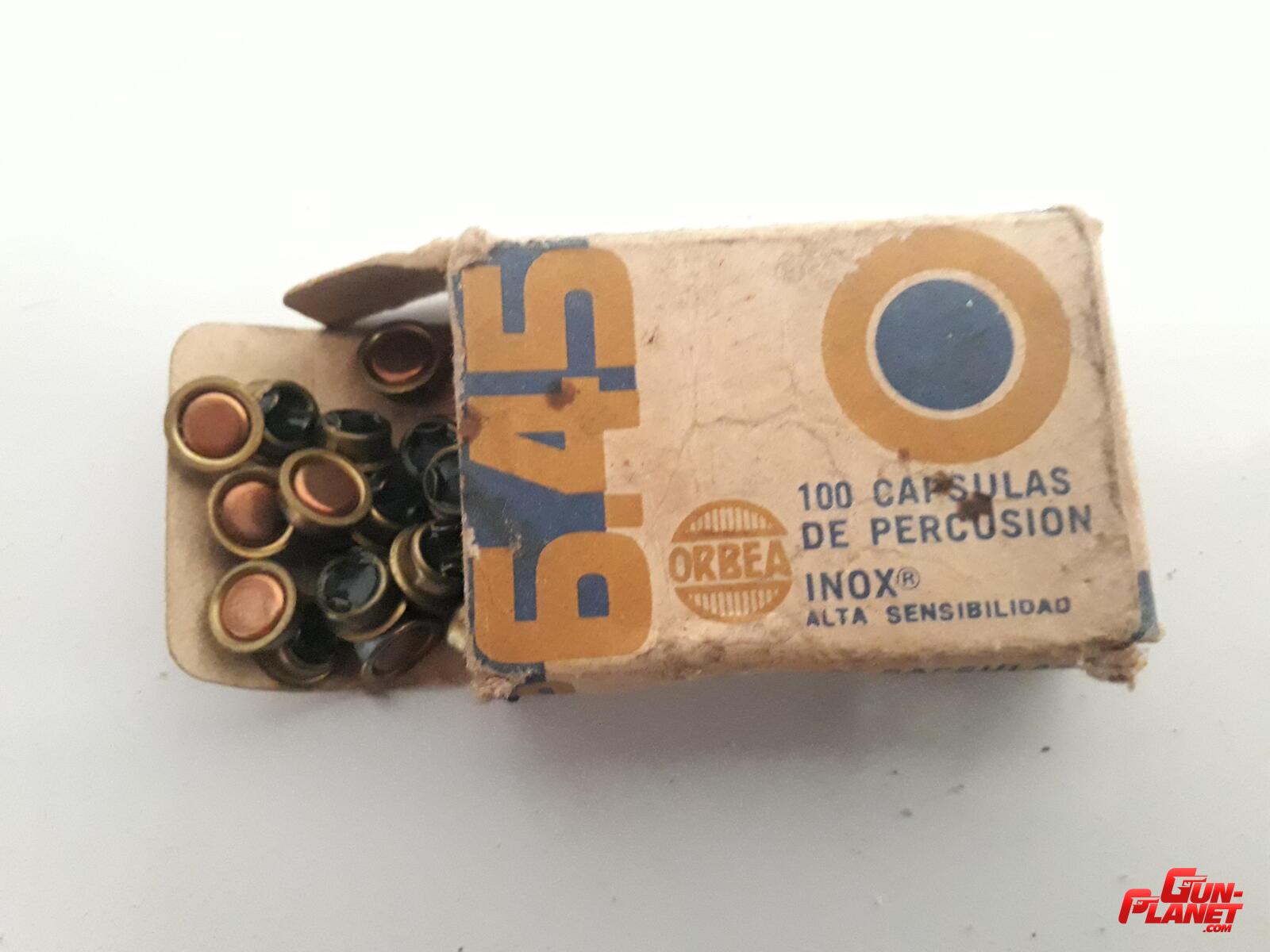  Caja de fulminantes orbea 6.45 completa